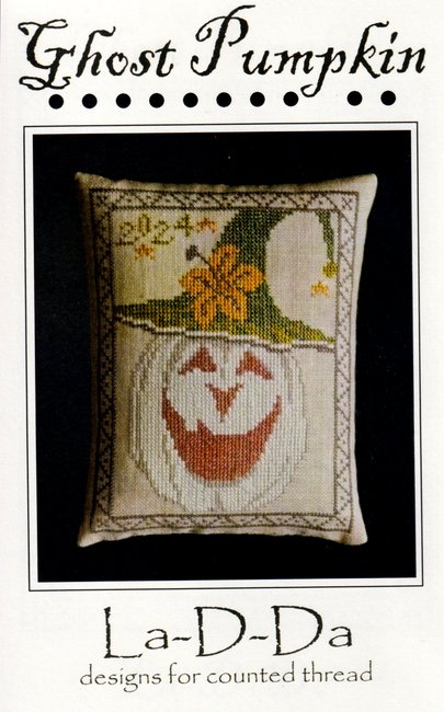 Ghost Pumpkin - La D Da - Cross Stitch Pattern
