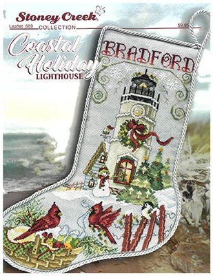 Coastal Holiday Lighthouse - Stoney Creek - Cross Stitch Pattern
