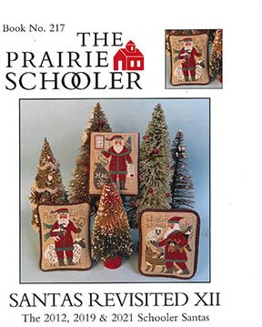 Santas Revisited XII (2012, 2019, 2021) - The Prairie Schooler - Cross Stitch Pattern