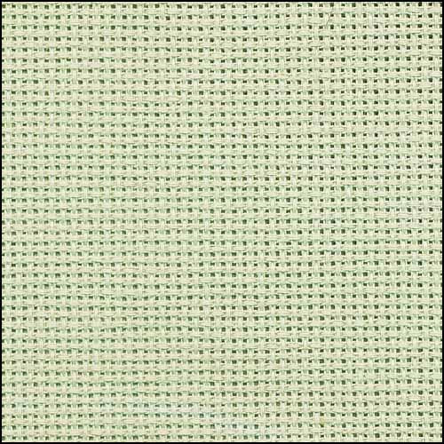 20 Count Aida - Mimosa Green Zweigart Cross Stitch Fabric, Fabric, The Crafty Grimalkin - A Cross Stitch Store