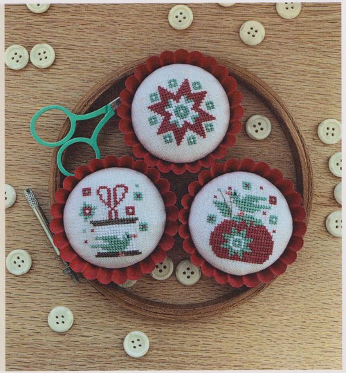 Ethel's Sewing Tart Tins - Stitches by Ethel - Cross Stitch Pattern