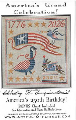 America's Grand Celebration - Artful Offering - Cross Stitch Pattern
