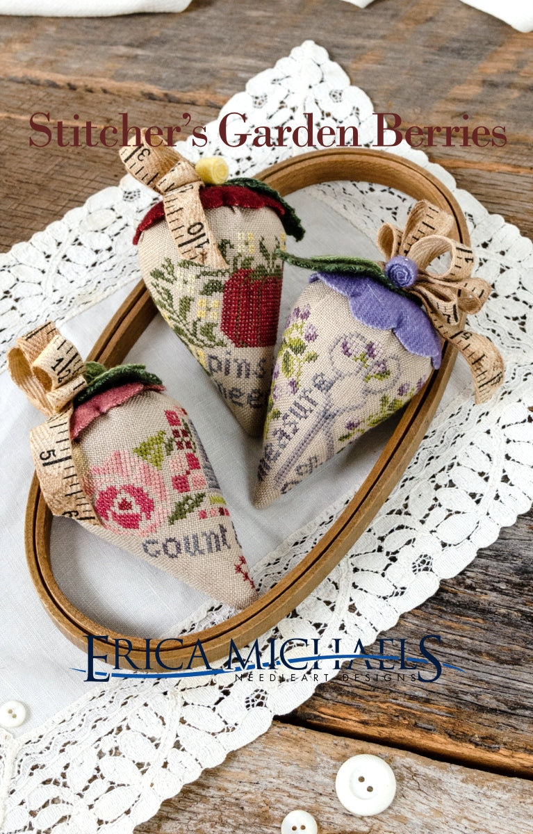 Stitcher's Garden Berries - Erica Michaels - Cross Stitch Pattern