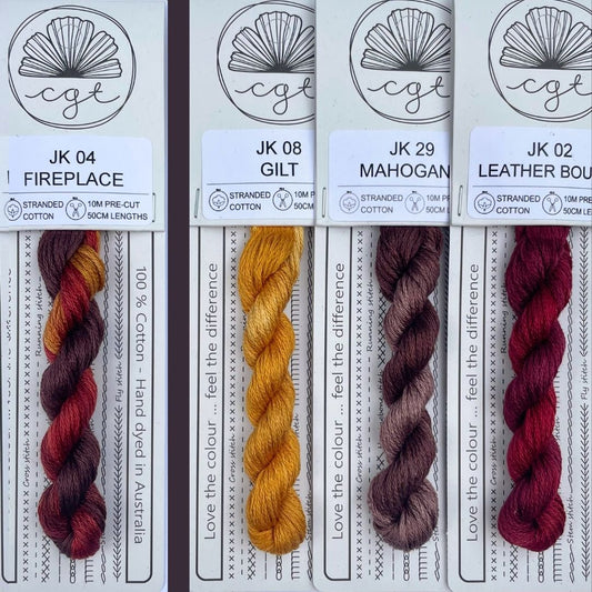 PRE-ORDER Fireplace Thread Pack - Cottage Garden Threads, Thread & Floss, The Crafty Grimalkin - A Cross Stitch Store