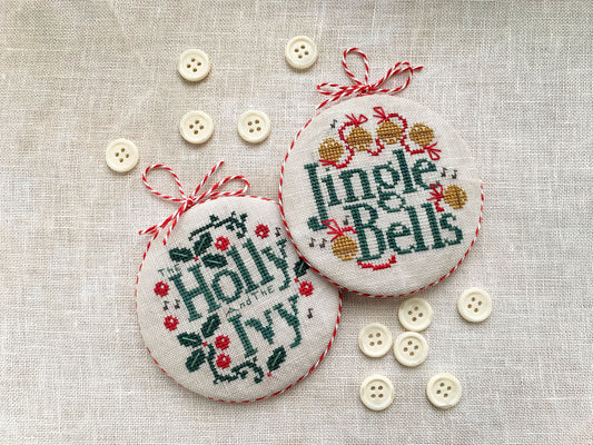 PREORDER Joyful Christmas Ornaments 2026 - Stitches by Ethel - Cross Stitch Pattern