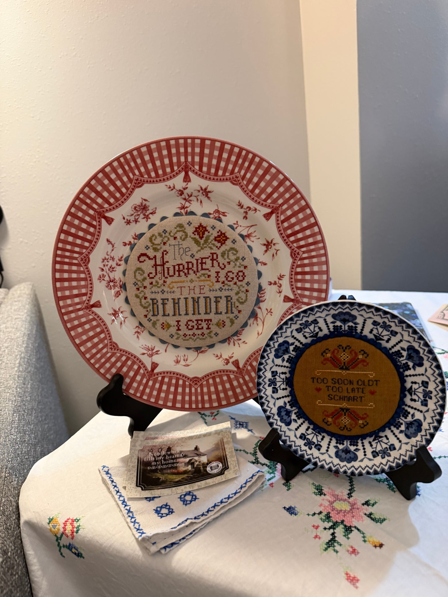 Plate-I-Tudes, Double Dutch - Summer House - Cross Stitch Pattern