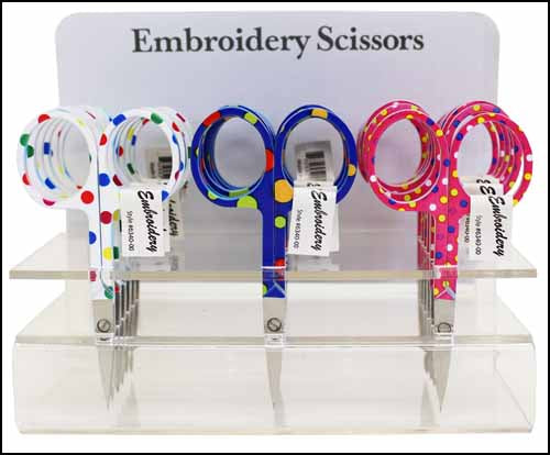 Polka Dots Embroidery Scissors, Craft & Office Scissors, The Crafty Grimalkin - A Cross Stitch Store