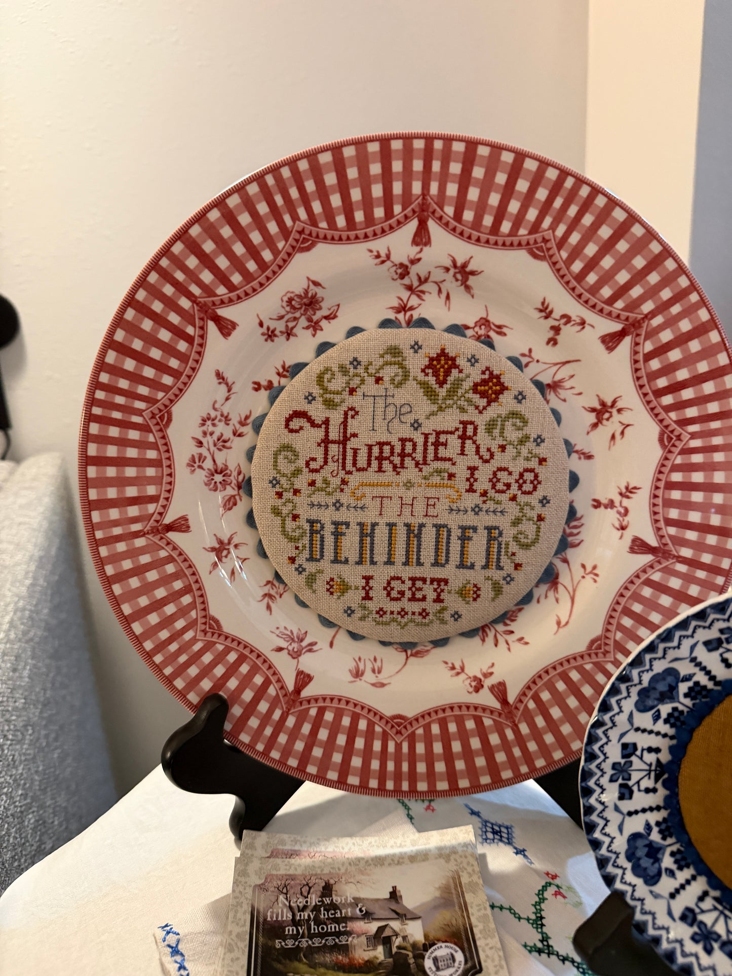 Plate-I-Tudes, Double Dutch - Summer House - Cross Stitch Pattern