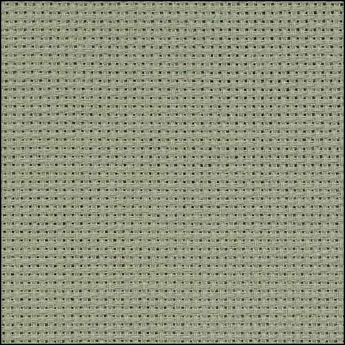 20 Count Aida - Mossy Green Zweigart Cross Stitch Fabric