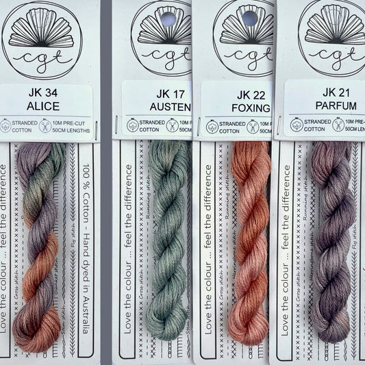 PRE-ORDER Alice Thread Pack - Cottage Garden Threads, Thread & Floss, The Crafty Grimalkin - A Cross Stitch Store