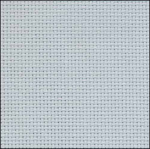20 Count Aida - Blue Cashmere Zweigart Cross Stitch Fabric, Fabric, The Crafty Grimalkin - A Cross Stitch Store