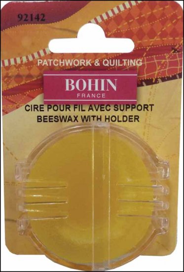 Beeswax with Holder - Bohin, The Crafty Grimalkin - A Cross Stitch Store