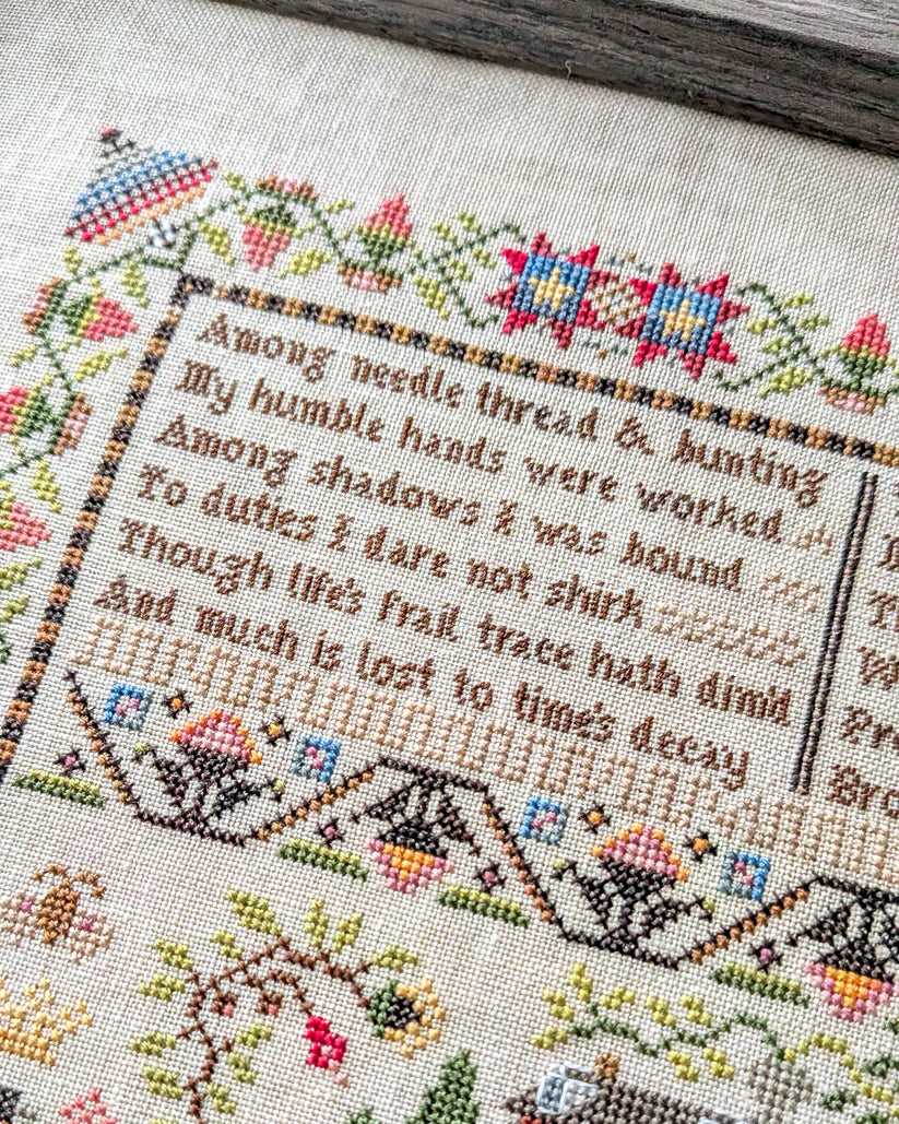 A Sampler for Grace - Shaded Stitchery - Cross Stitch Pattern
