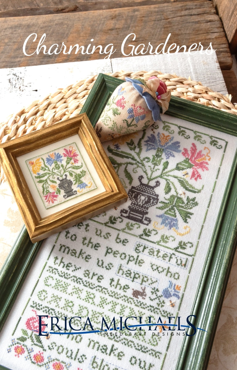 Charming Gardeners - Erica Michaels - Cross Stitch Pattern