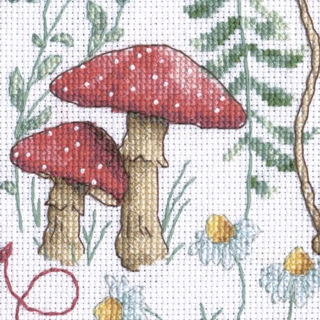 Dimensions Counted Cross Stitch Kit 16" x 11" - Woodland Magic 16 Count