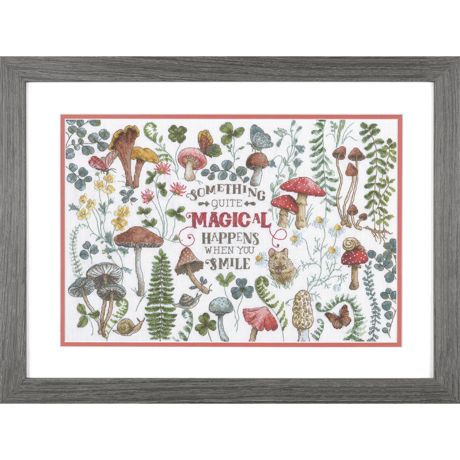 Dimensions Counted Cross Stitch Kit 16" x 11" - Woodland Magic 16 Count