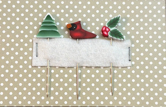 Cardinal Pin Set - Puntini Puntini