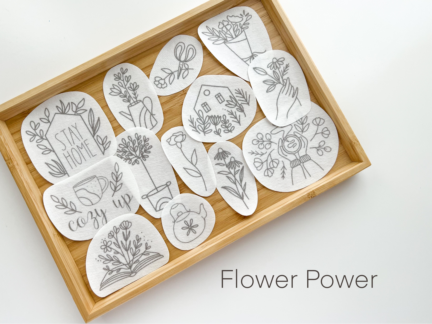 Stick & Stitch Embroidery patterns, embroidery patches