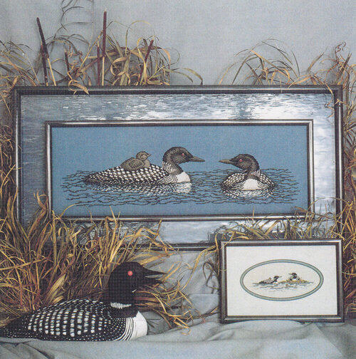 Loon Lake - Crossed Wing Collection - Cross Stitch Pattern
