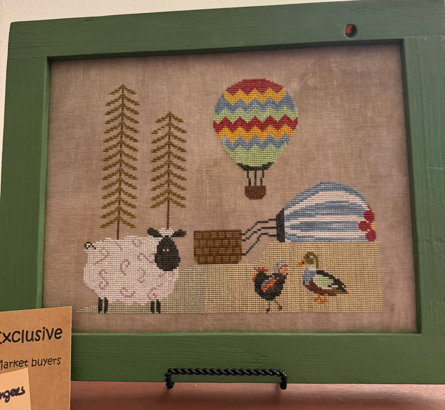 First Passengers - Thistles - Cross Stitch Pattern