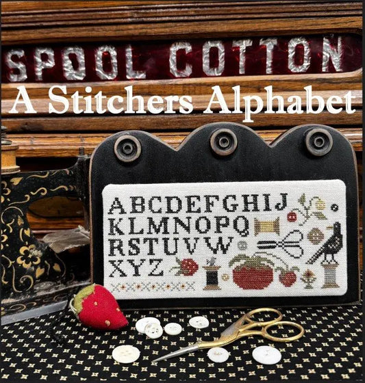 A Stitcher's Alphabet - The Scarlett House - Cross Stitch Pattern, Needlecraft Patterns, The Crafty Grimalkin - A Cross Stitch Store