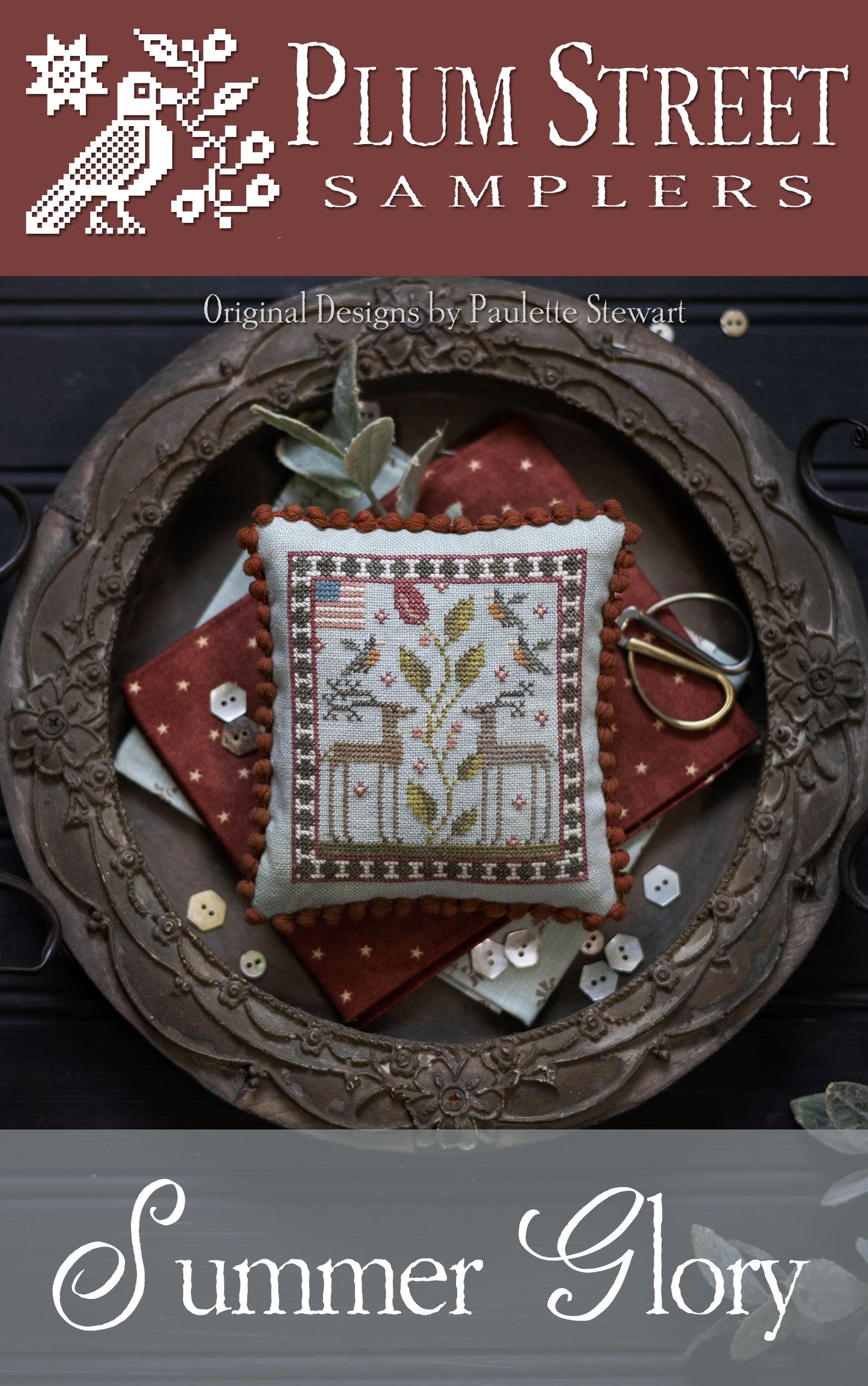 Summer Glory - Plum Street Samplers - Cross Stitch Pattern