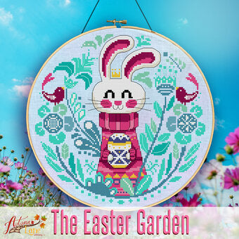 The Easter Garden - Autumn Lane - Cross Stitch Pattern, The Crafty Grimalkin - A Cross Stitch Store