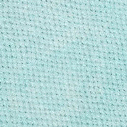 32 Count Lugana - Robin's Egg - Fiber on a Whim