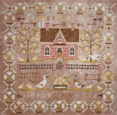 Ducks in the Orchard - A Gardener's Needle - Cross Stitch Pattern, Needlecraft Patterns, Needlecraft Patterns, The Crafty Grimalkin - A Cross Stitch Store