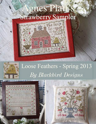 Agnes Platt's Strawberry Sampler - Blackbird Designs - Cross Stitch Pattern, Needlecraft Patterns, Needlecraft Patterns, The Crafty Grimalkin - A Cross Stitch Store