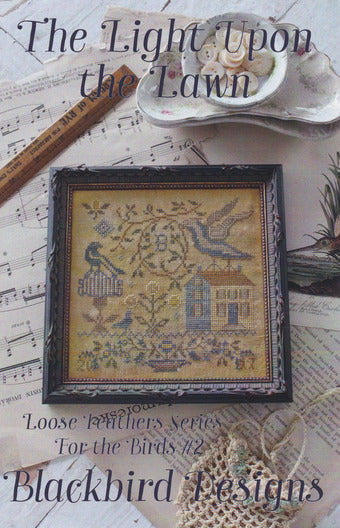 The Light Upon the Lawn - Blackbird Designs - Cross Stitch Pattern, Needlecraft Patterns, Needlecraft Patterns, The Crafty Grimalkin - A Cross Stitch Store