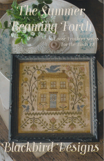Loose Feathers #8- The Summer Beaming Forth - Blackbird Designs - Cross Stitch Pattern, Needlecraft Patterns, Needlecraft Patterns, The Crafty Grimalkin - A Cross Stitch Store