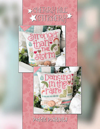 Puddle Positivity - Cherry Hill Stitchery - Cross Stitch Pattern, Cross Stitch Patterns, The Crafty Grimalkin - A Cross Stitch Store