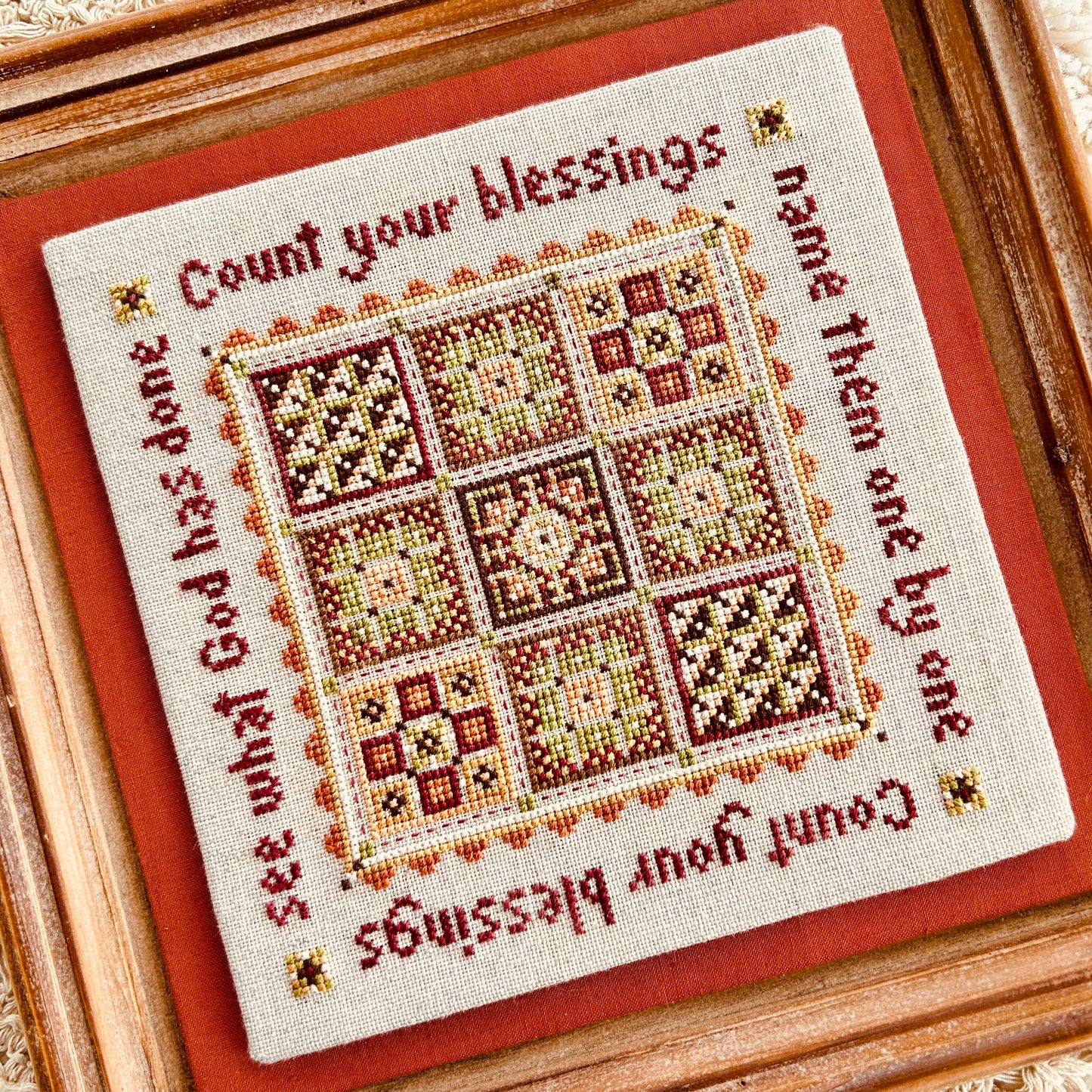 Count Your Blessings - Sweet Wing Studio - Cross Stitch Pattern