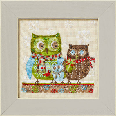 Winter Owls - Mill Hill - Debbie Mumm Kit