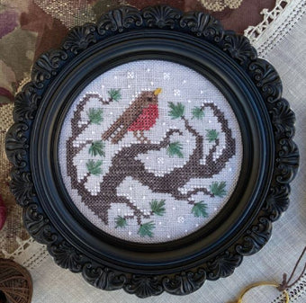 Waiting for Spring - The Drawn Thread - Cross Stitch Pattern, Needlecraft Patterns, Needlecraft Patterns, The Crafty Grimalkin - A Cross Stitch Store