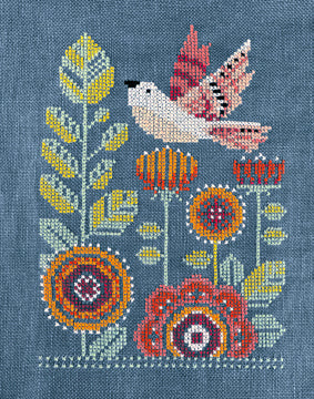 Fanciful Flight - Robin Pickens - Cross Stitch Pattern