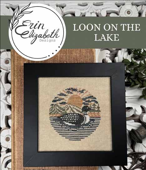 Loon on the Lake - Erin Elizabeth - Cross Stitch Pattern