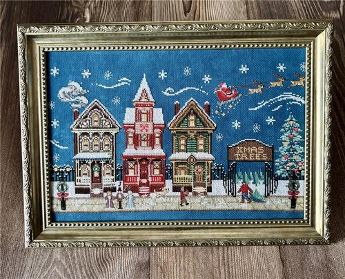 Christmas Town - Flossabilities - Cross Stitch Pattern