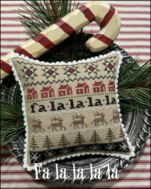 Fa La La La La - The Scarlett House - Cross Stitch Pattern