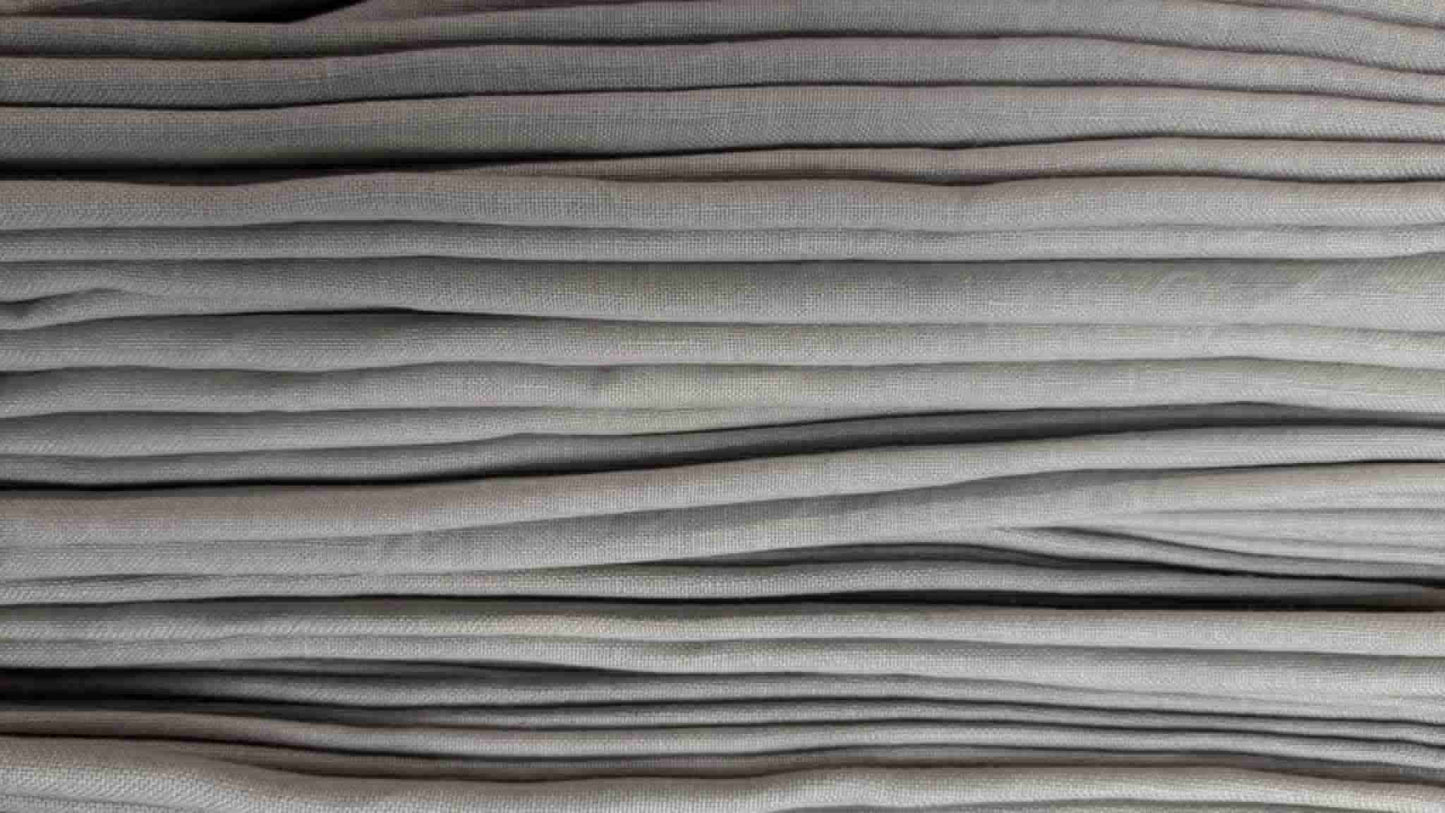 PREORDER 36 Count Linen - Shaker Grey - Tabby Cat Linens