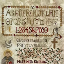 Franciscan Prayer Sampler - Dirty Annie's - Cross Stitch Pattern