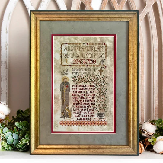 Franciscan Prayer Sampler - Dirty Annie's - Cross Stitch Pattern