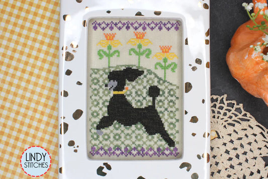Frolicking in the Daffodils - Lindy Stitches - Cross Stitch Pattern