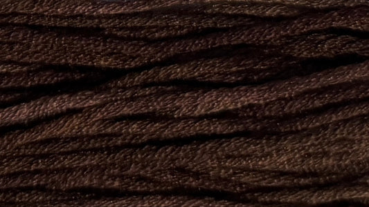 Coffee Bean #166 - 12 Stranded Silk Thread - Gloriana Silk