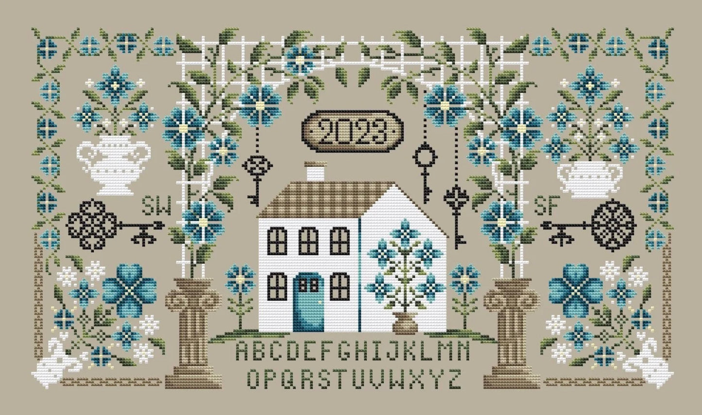 Morning Glory Manor - Shannon Christine - Cross Stitch Pattern