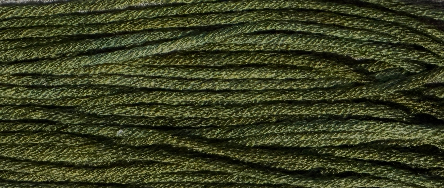 Olivine #206 - 12 Stranded Silk Thread - Gloriana Silk