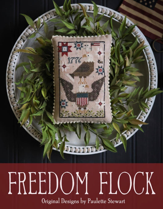 Freedom Flock - Plum Street Samplers - Cross Stitch Pattern
