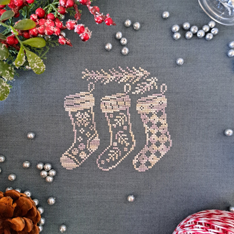 Fun Gifts. Christmas Stockings - Artmishka - Cross Stitch Pattern