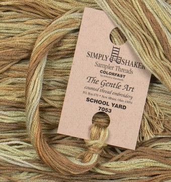School Yard - Gentle Arts Cotton Thread - 5 yard Skein - Cross Stitch Floss, Thread & Floss, Thread & Floss, The Crafty Grimalkin - A Cross Stitch Store